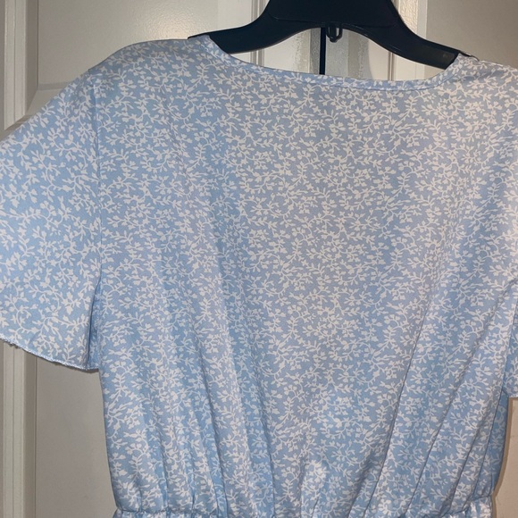 SHEIN Blue Ruffled Sundress - Picture 6 of 6